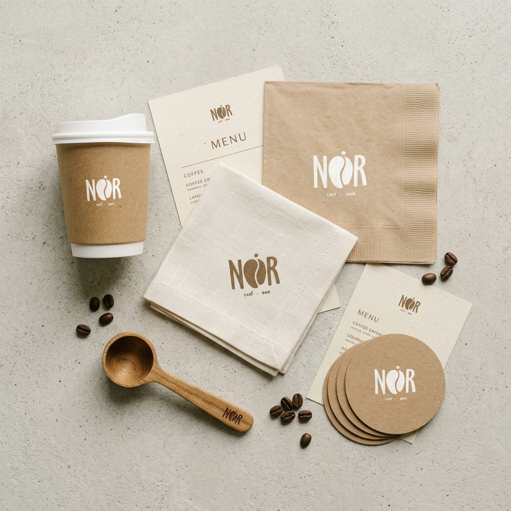 Sistema de marca Noir Café